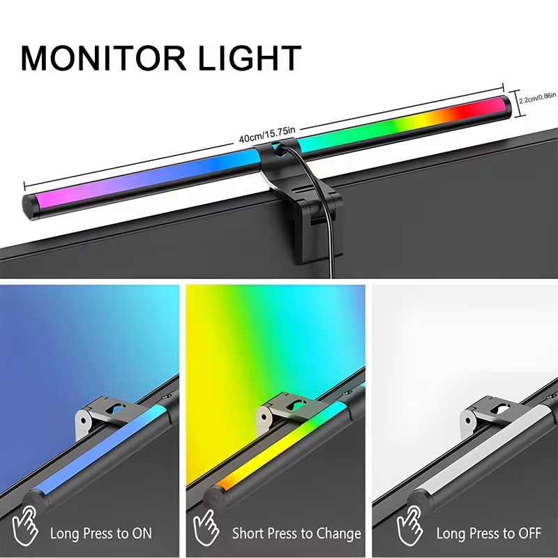 شريط إضاءة LED لشاشة الكمبيوتر - مراجعة Setup Desk Monitor وسعره