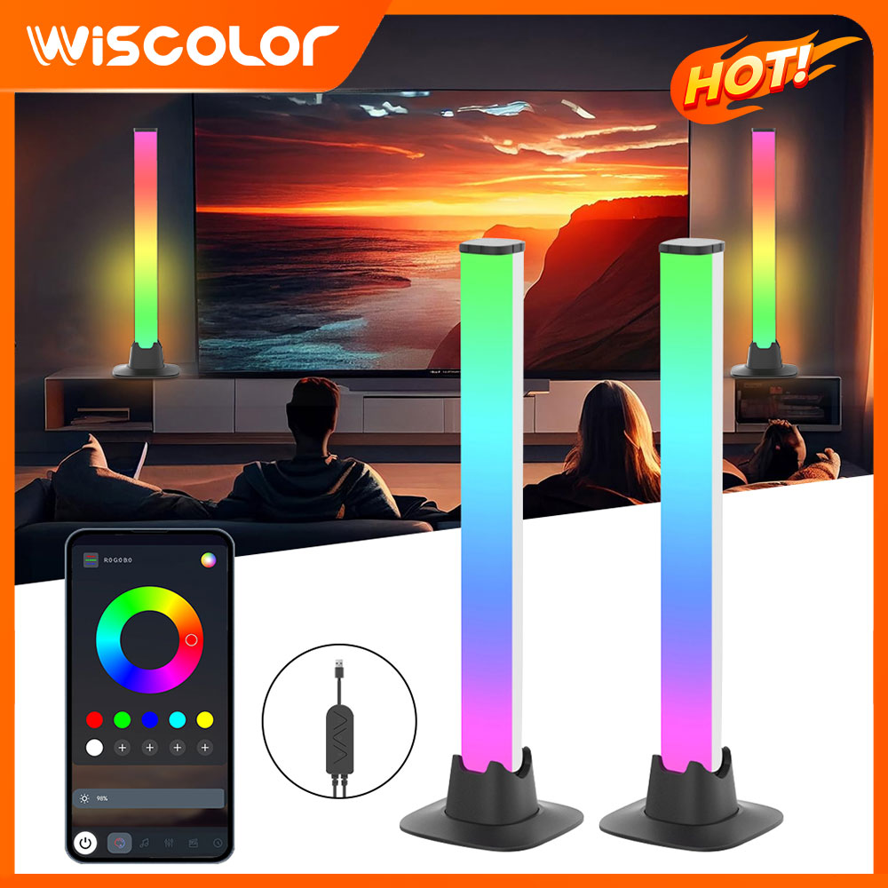 شريط إضاءة LED ذكي بتقنية البل - مراجعة Desk Setup With Tv وسعره