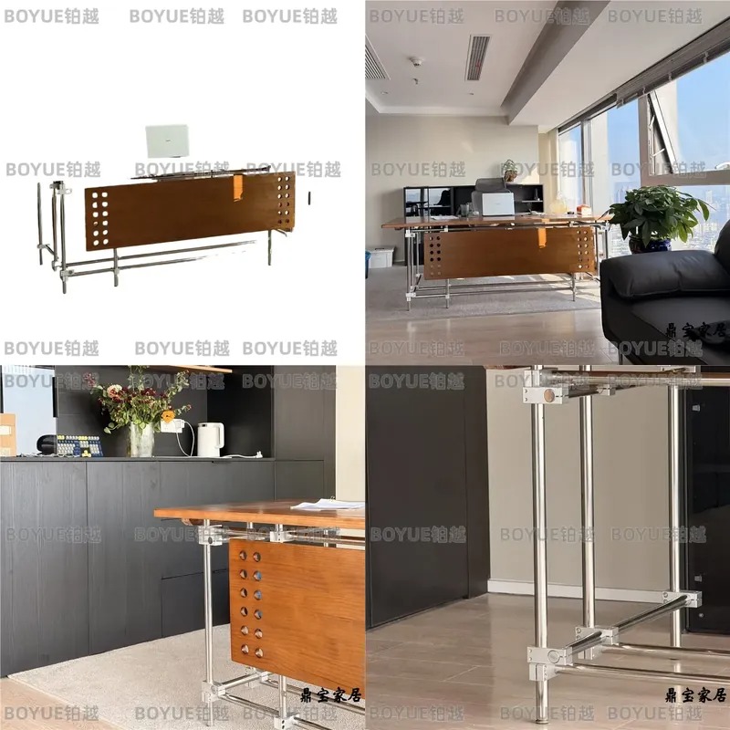 مكتب باوهاوس من الخشب الصلب بت - مراجعة Desk Setup L Shaped وسعره