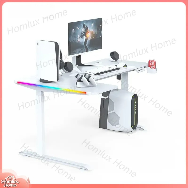 طاولة ألعاب قابلة لتعديل الارت - مراجعة Desk Setup L Shaped وسعره