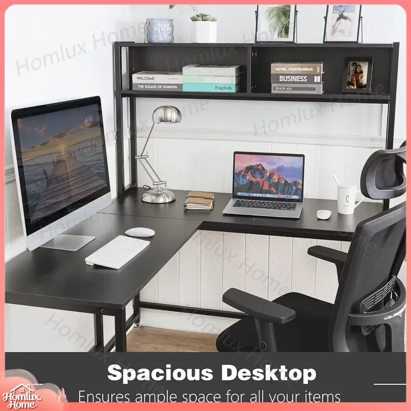 طاولة ألعاب متينة مع إضاءة RGB - مراجعة Desk Setup L Shaped وسعره
