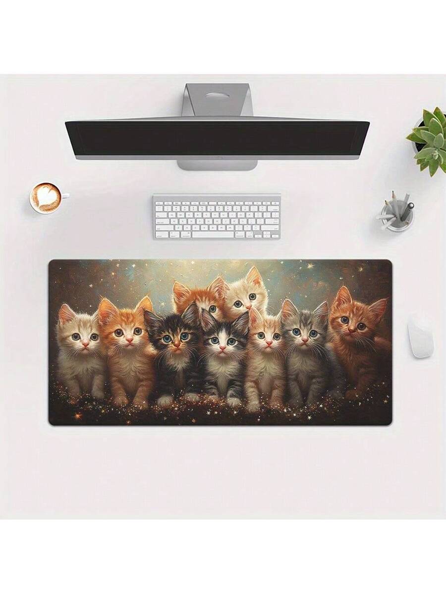 لوحة ماوس للألعاب على شكل قطة  - مراجعة Desk Setup Pc And Laptop وسعره