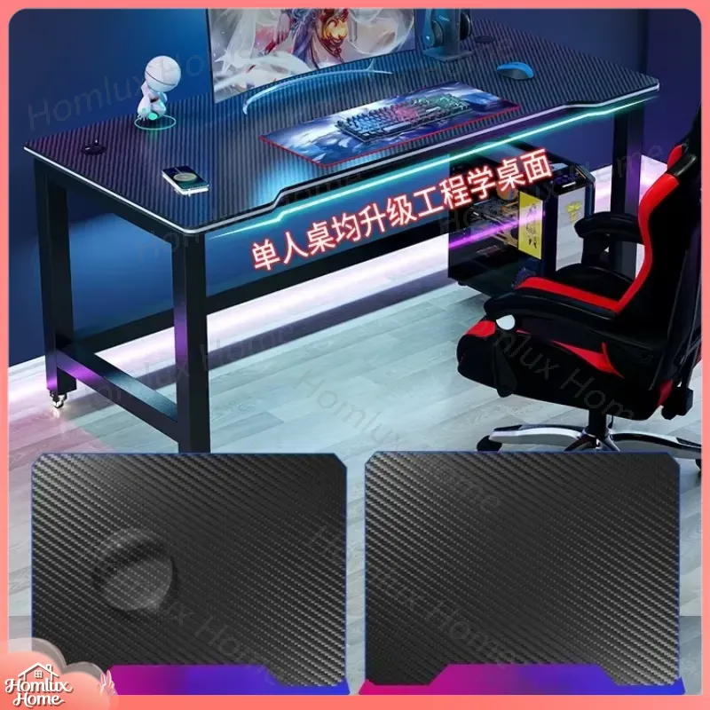 مكتب ألعاب أسود بنسيج ألياف ال - مراجعة Desk Setup L Shaped وسعره