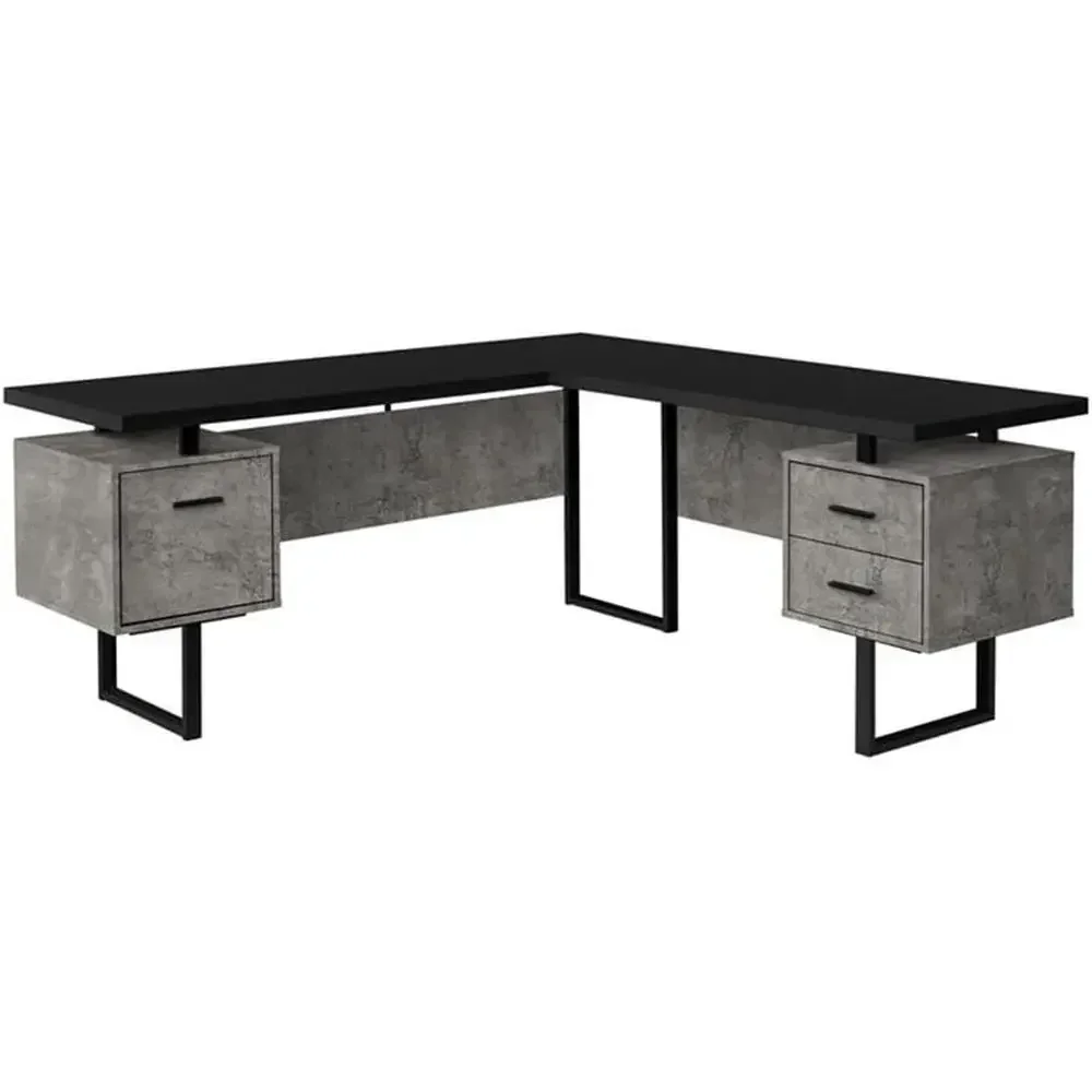 مكتب كمبيوتر على شكل حرف L بطو - مراجعة Desk Setup L Shaped وسعره