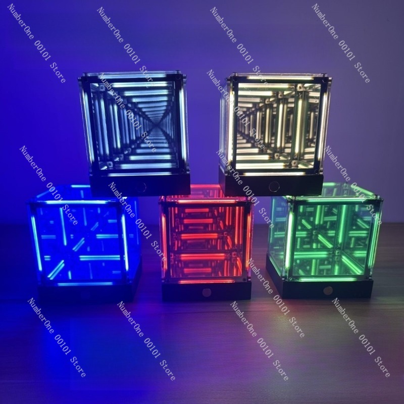 إضاءة جو لغرفة الألعاب، مكعب ز - مراجعة Desk Setup Lamp وسعره