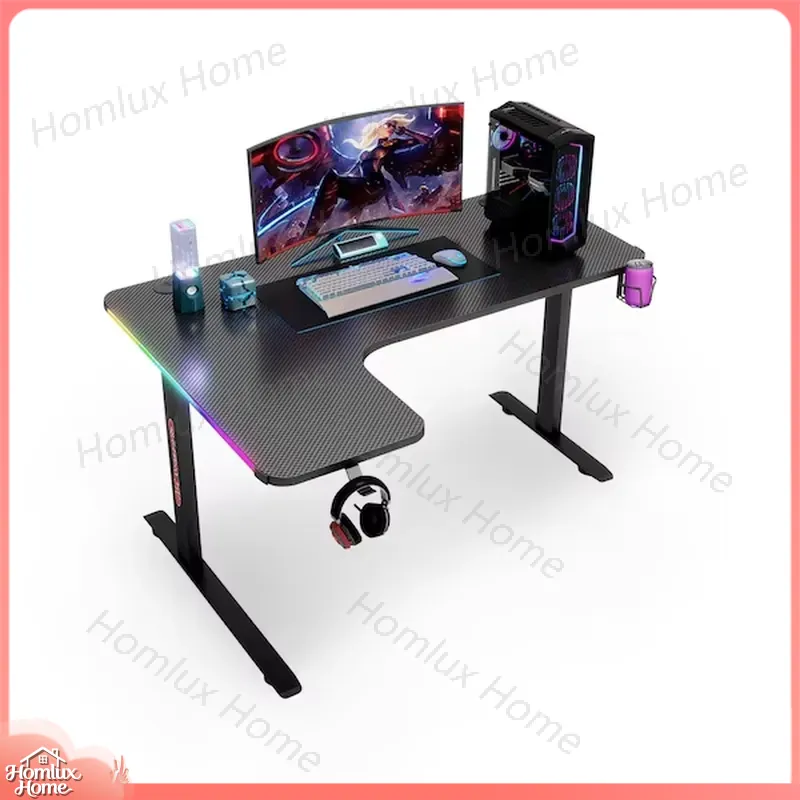 طاولة ألعاب كبيرة على شكل حرف  - مراجعة Desk Setup L Shaped وسعره