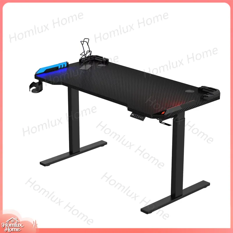 مصباح مكتب LED قابل للتعديل مع - مراجعة Desk Setup L Shaped وسعره