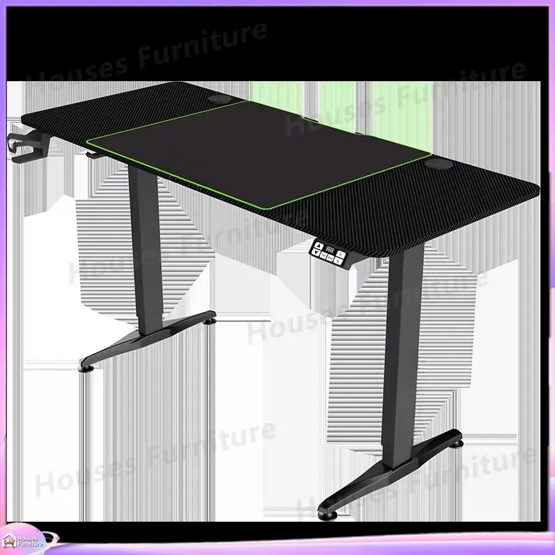 مكتب ألعاب كبير مع إضاءة LED R - مراجعة Desk Setup L Shaped وسعره